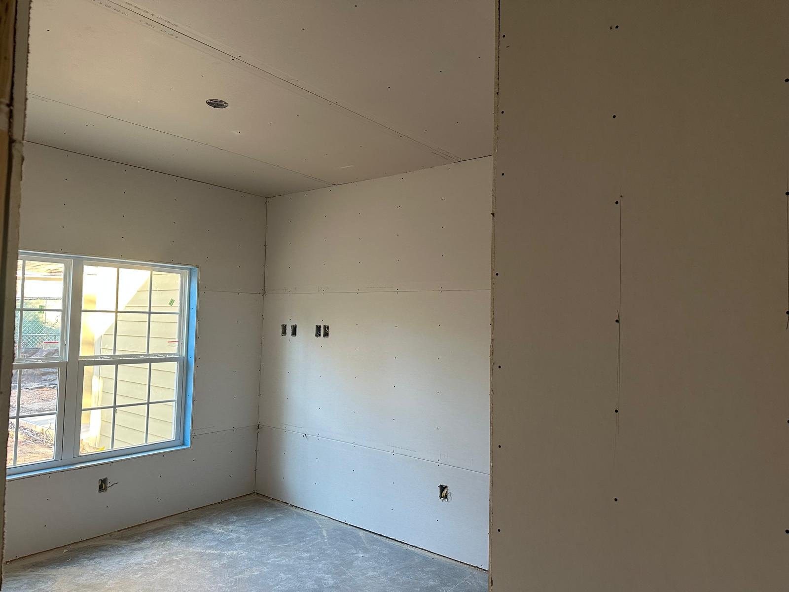 Drywall installation project photo 11