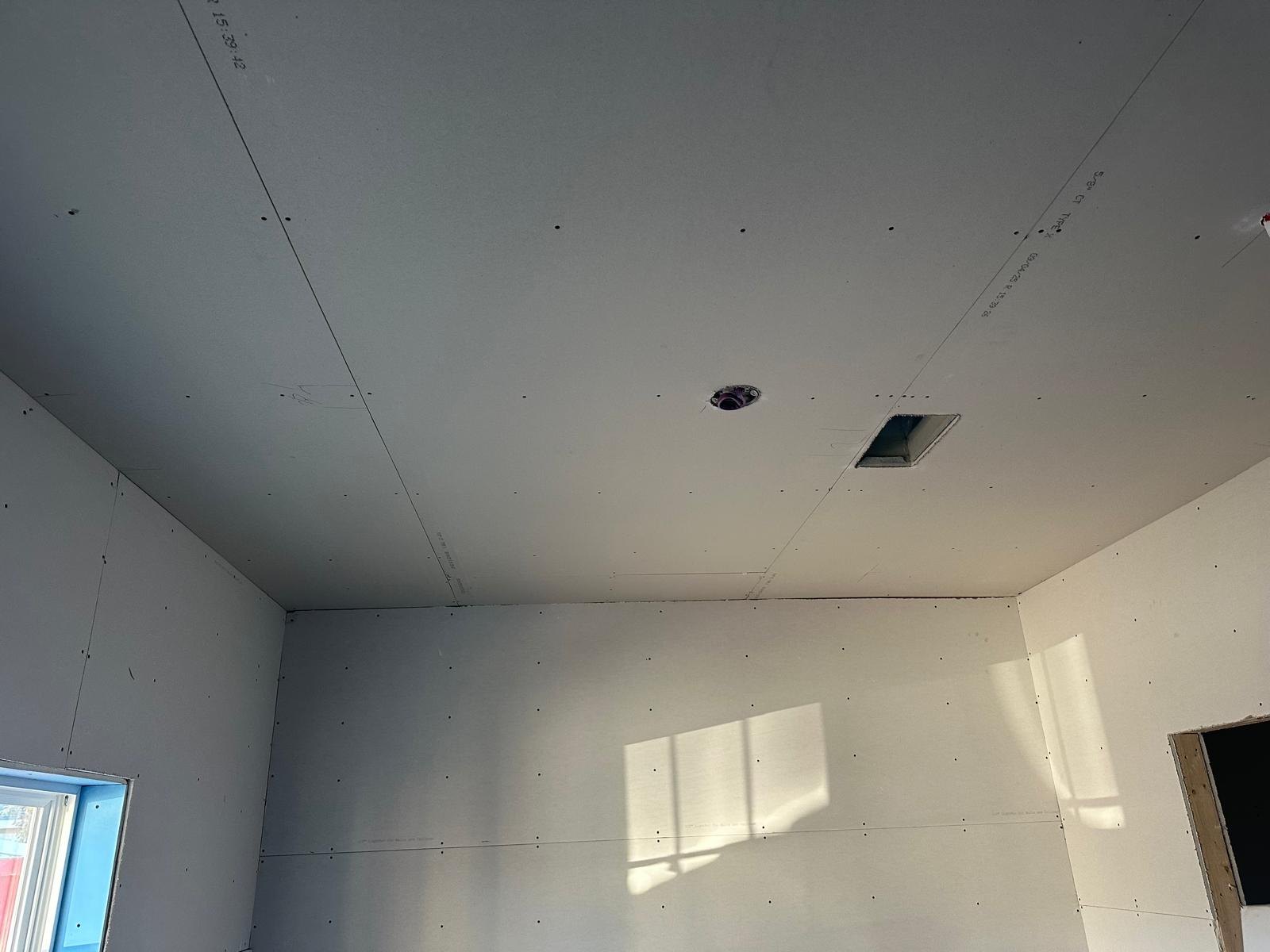 Drywall installation project photo 14