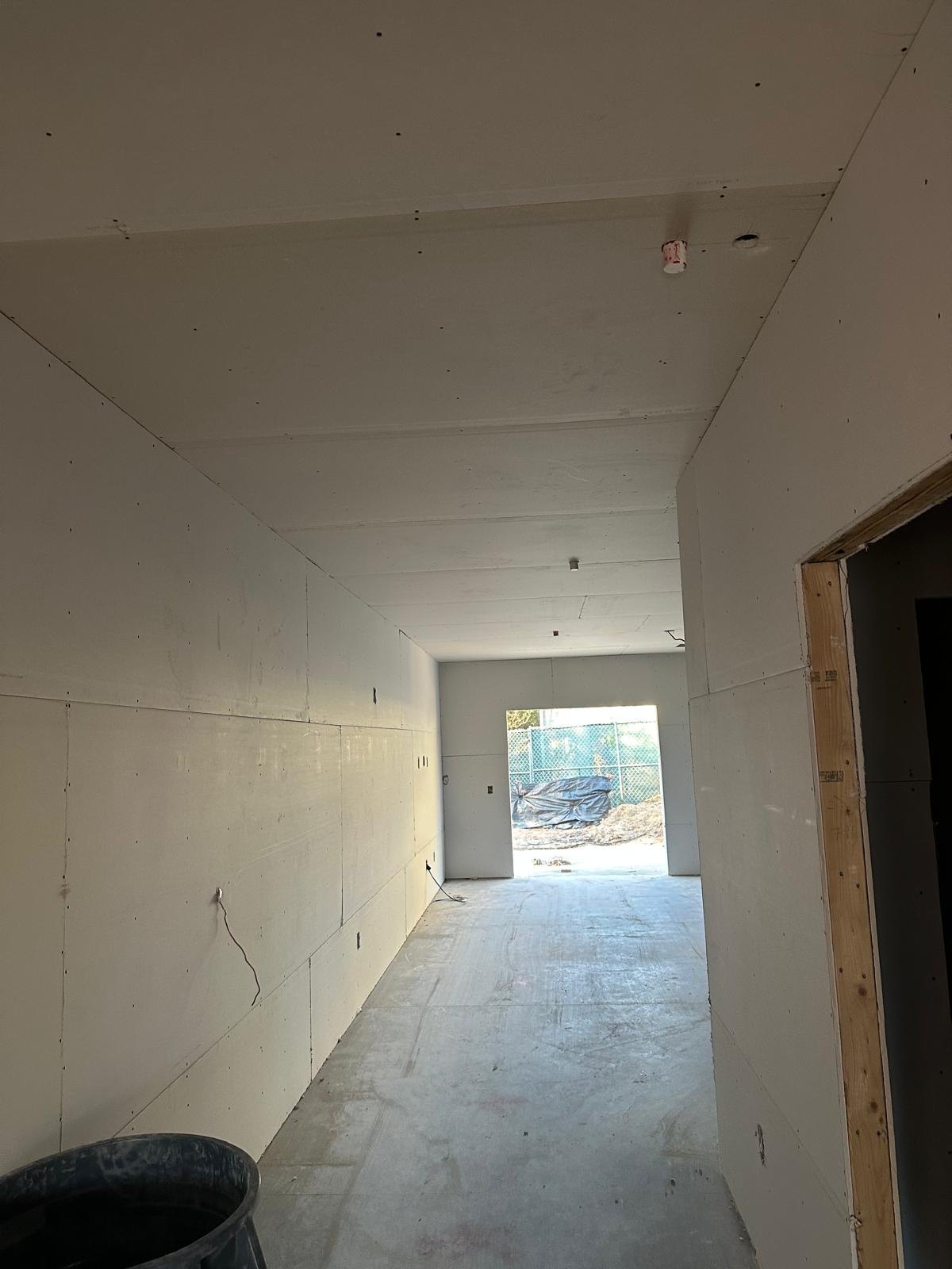 Drywall installation project photo 16