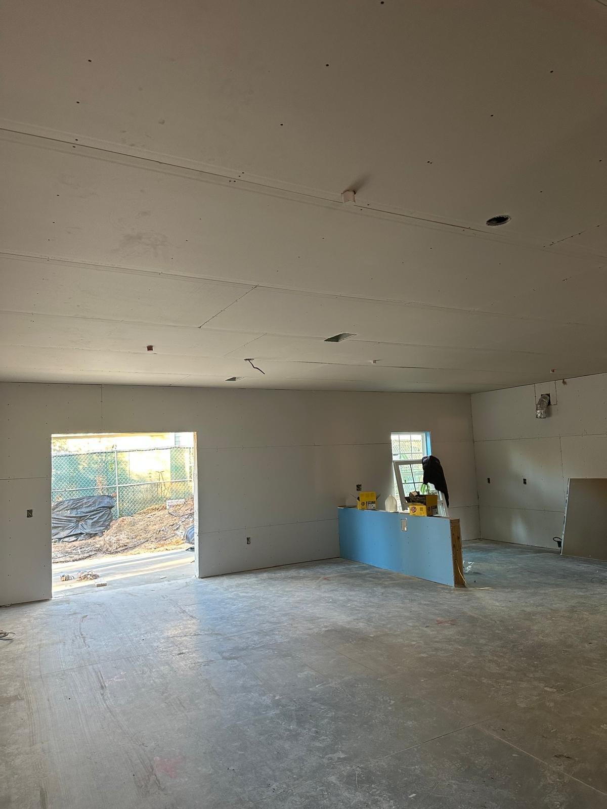 Drywall installation project photo 18